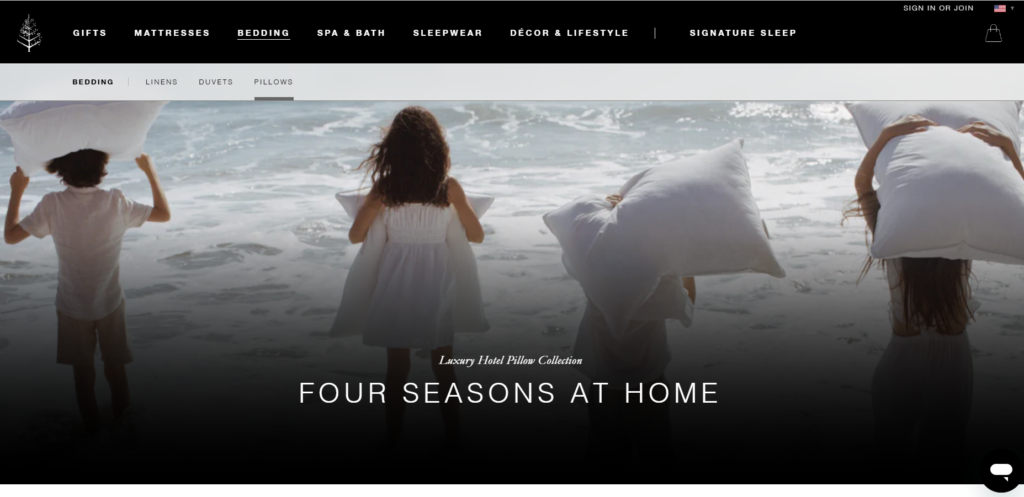 Four Seasons at Home is a unique program designed to bring the sophistication, comfort, and aesthetic appeal of the hotel experience into the homes of customers. Whether it is luxurious bedroom essentials, spa-quality bath items, or even customized furniture collections,