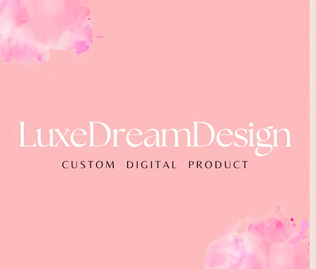 Elevate Your Wedding with LuxeDreamDesigns Digital Products