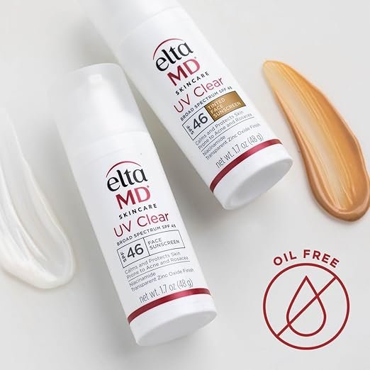 The final (and most crucial) step is sun protection! The EltaMD UV Clear SPF 46 is a dermatologist-favorite sunscreen that offers broad-spectrum protection while soothing the skin with niacinamide. It’s lightweight, non-greasy, and perfect for everyday wear.