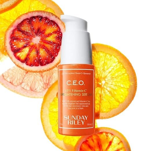 For a boost of brightness, the Sunday Riley C.E.O. Glow Face Oil is your go-to. This luxurious oil is infused with Vitamin C and Turmeric to even out skin tone, reduce dark spots, and give you that radiant morning glow. It absorbs quickly and layers beautifully under makeup.