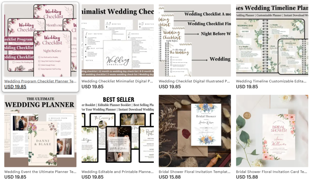 Planning a wedding can be both exciting and overwhelming, with countless details to organize to make the big day perfect. LuxeDreamDesigns on Etsy offers an array of digital wedding products designed to streamline your planning process while adding a touch of elegance to your celebration.